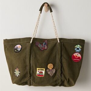 Free People Been There Badge Tote